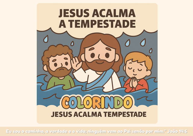 Jesús Calma la Tempestad